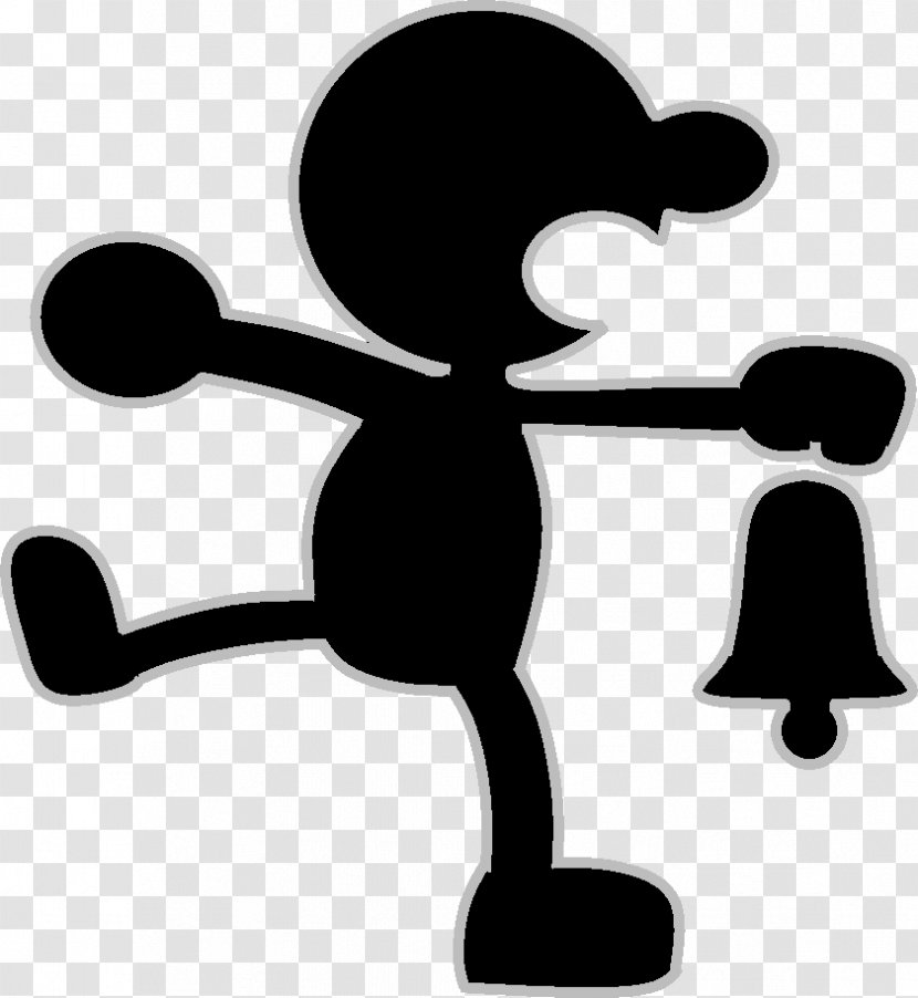 Super Smash Bros. For Nintendo 3DS And Wii U Game & Watch Mr. Drawing Clip Art - Mr Transparent PNG