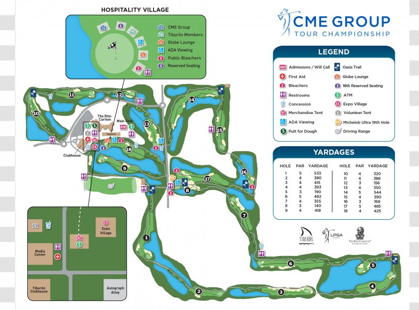 CME Group Tour Championship LPGA Naples Technology - Lpga Transparent PNG