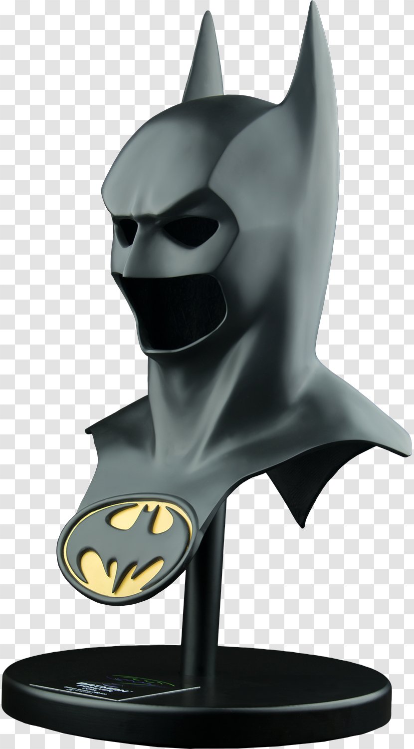 Batman Black Mask Robin YouTube Prop Replica - Sculpture Transparent PNG