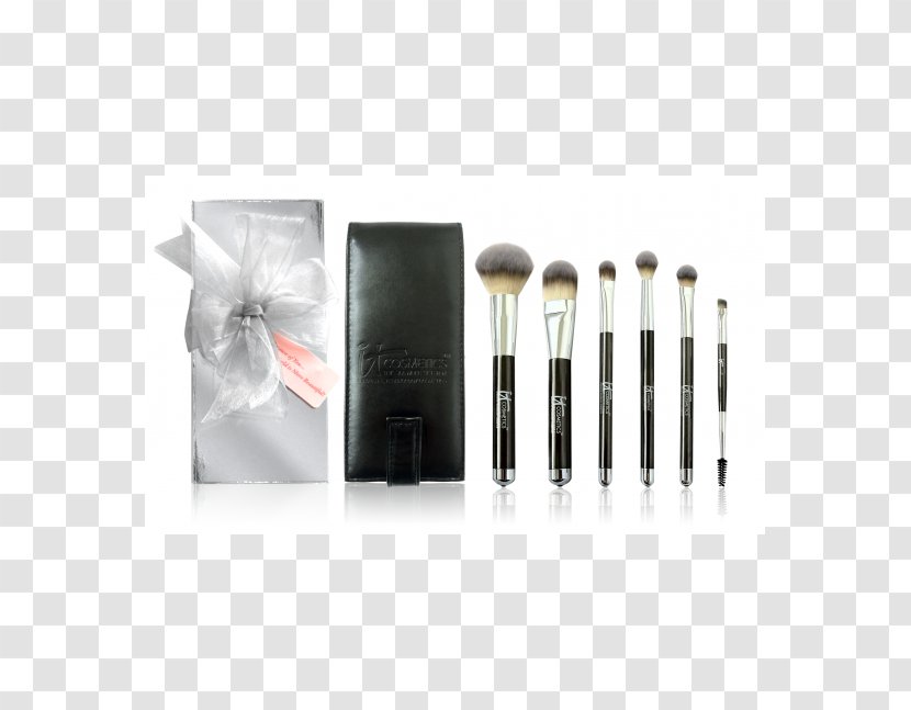 Makeup Brush It Cosmetics Heavenly Luxe Complexion Perfection #7 Foundation - Hair - Cosmetic Train Transparent PNG