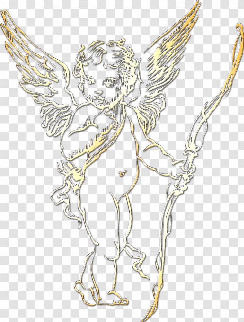 Angel Makhluk Drawing Clip Art - Mythical Creature - Angels Transparent PNG