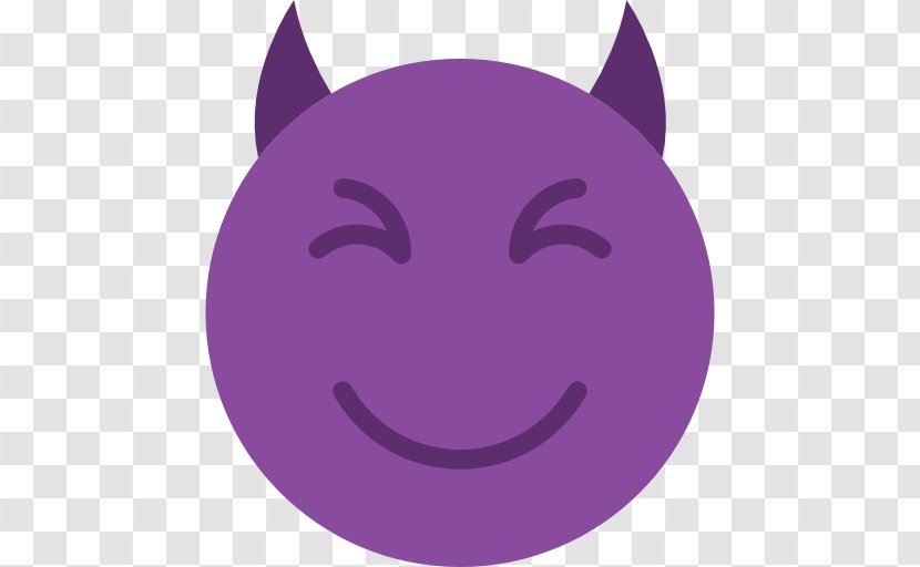 Whiskers Smiley Cat Snout Desktop Wallpaper - Violet Transparent PNG
