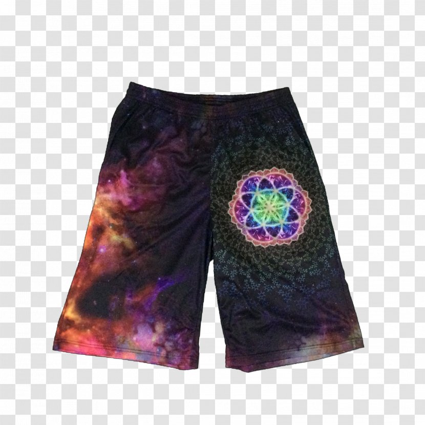 Trunks Purple - Cosmic Nebula Transparent PNG