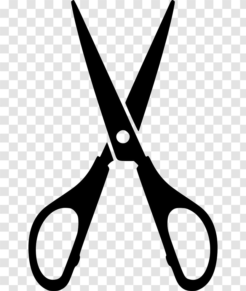 Scissors - Cutting - Black And White Transparent PNG