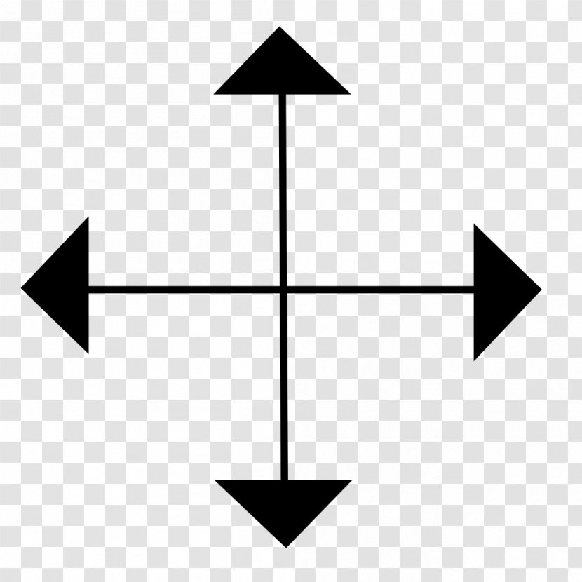 Computer Mouse Cursor Pointer Diagram - Symmetry Transparent PNG