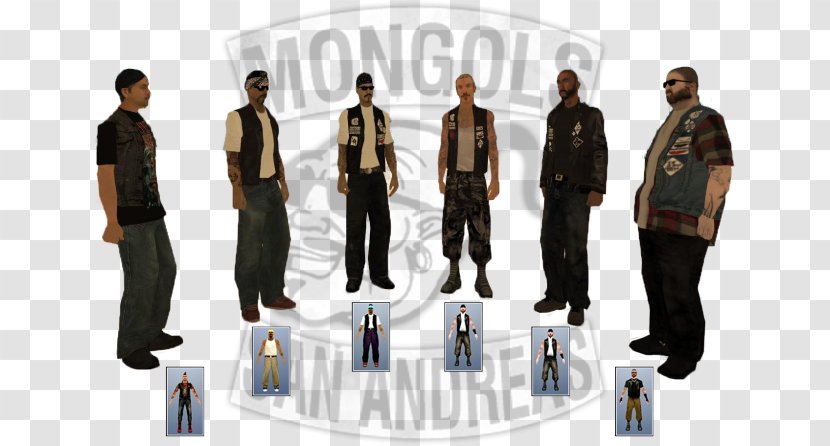 Grand Theft Auto: San Andreas Multiplayer Mongols Motorcycle Club - Los Santos - Daniela De Transparent PNG