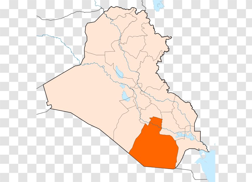 Uruk Dhi Qar Governorate Mosul Governorates Of Iraq Tikrit - Map Transparent PNG