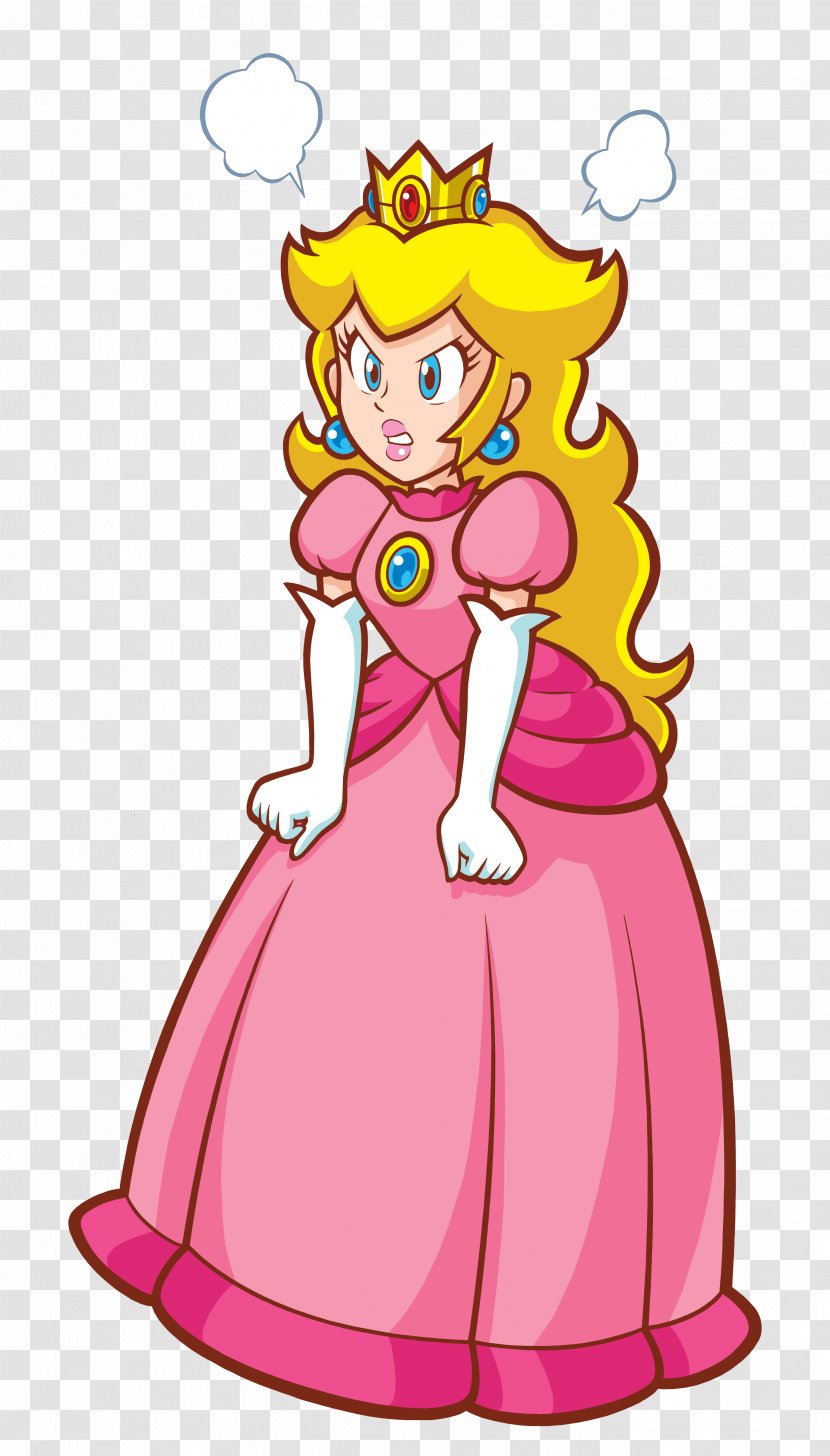 Super Princess Peach Mario Bros. - Flower Transparent PNG