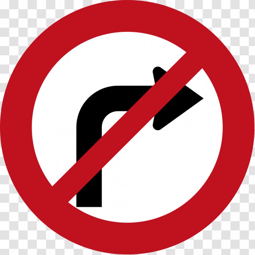 Turn On Red Traffic Sign U-turn Road Regulatory - Signs Transparent PNG