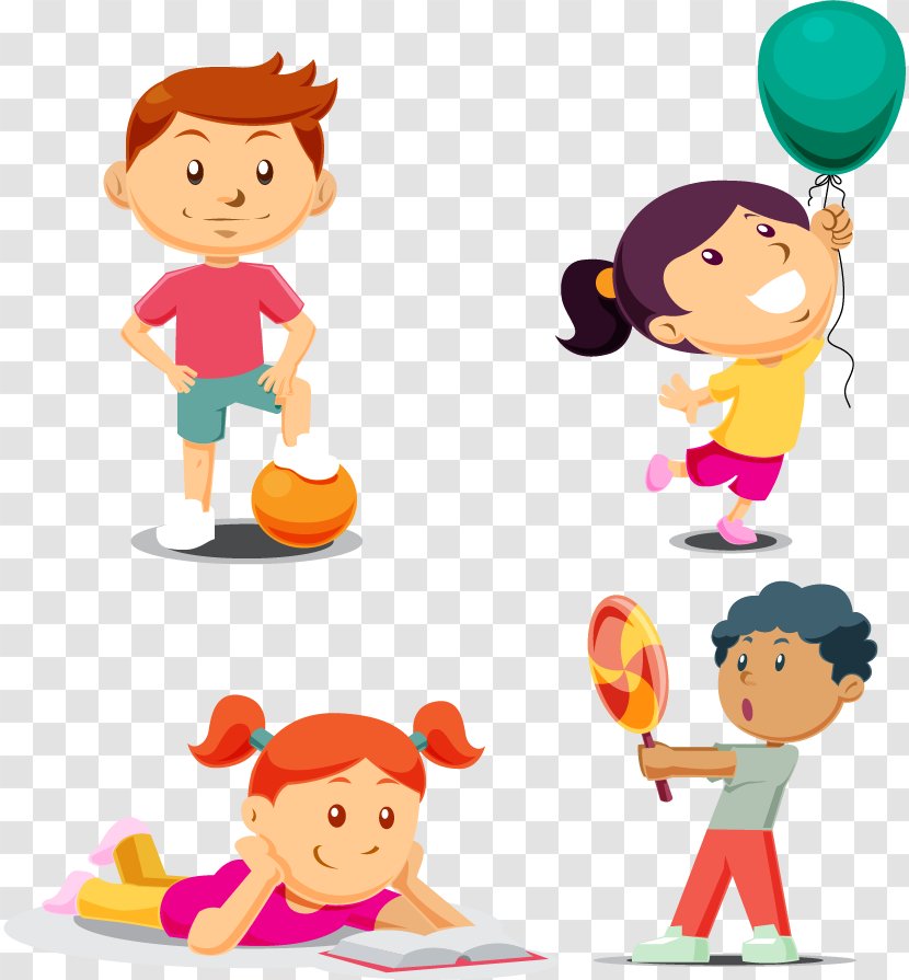 Play Child - Cartoon - Children's Leisure Time Transparent PNG