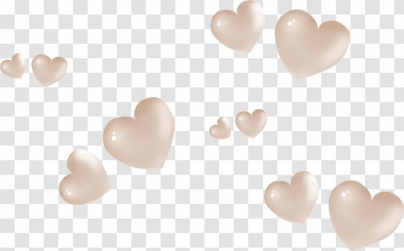 Heart - Brown Decorative Hearts Transparent PNG