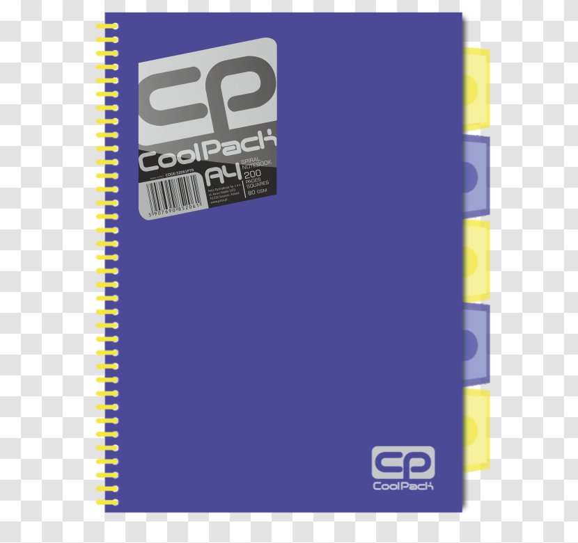 Notebook Kołobrulion Exercise Book Standard Paper Size Color - Neon Sign Transparent PNG