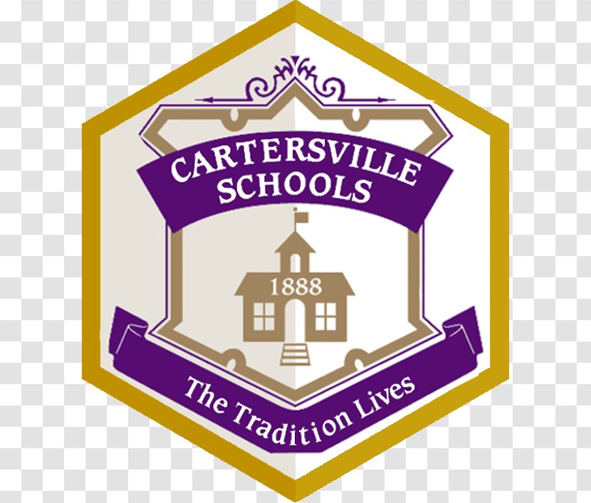 National Secondary School Cartersville Middle High - Label Transparent PNG