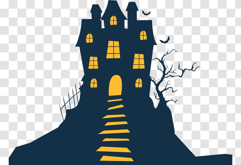 Haunted House Halloween HomeAway Clip Art - Live Transparent PNG
