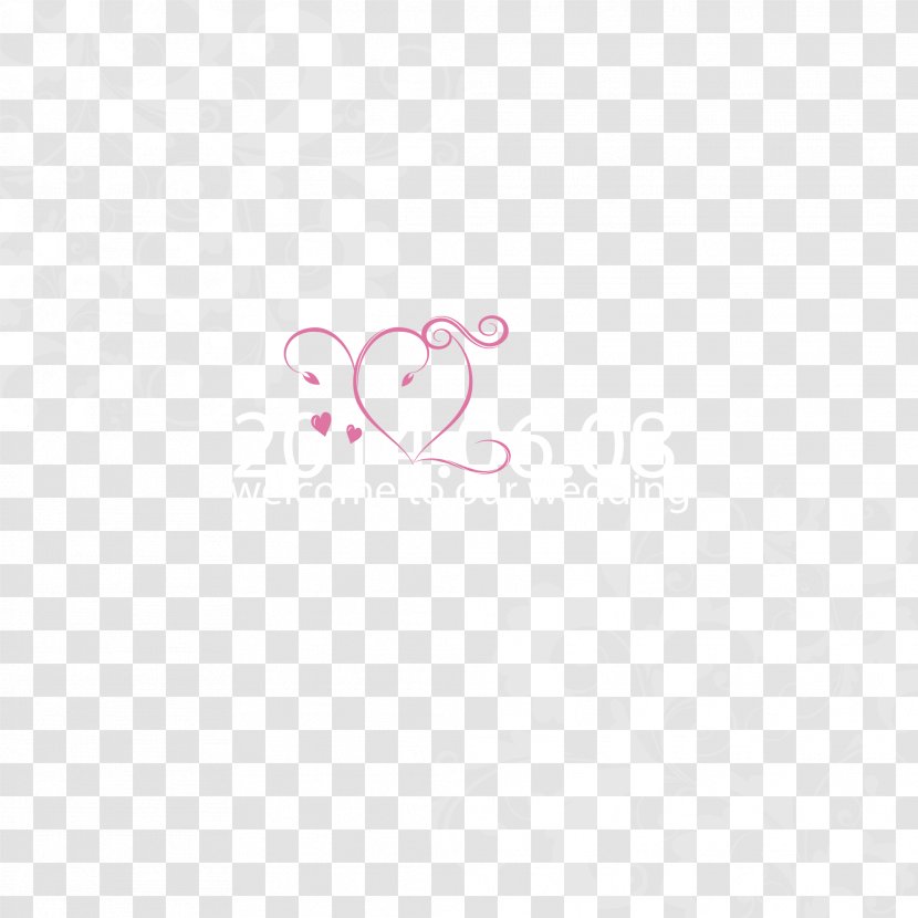 White Heart Pattern - Pink - Difunilan Stage Welcome Area Background Transparent PNG