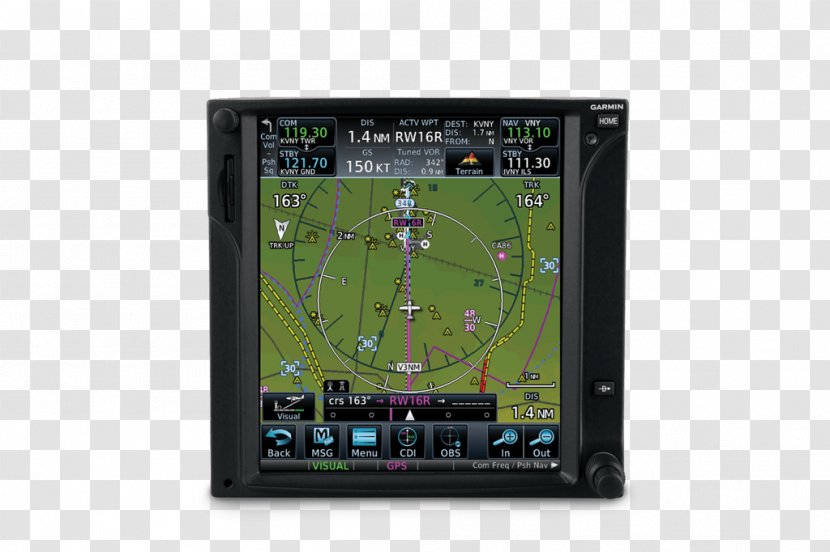 Aircraft Visual Approach Garmin Ltd. G1000 Automatic Dependent Surveillance – Broadcast Transparent PNG