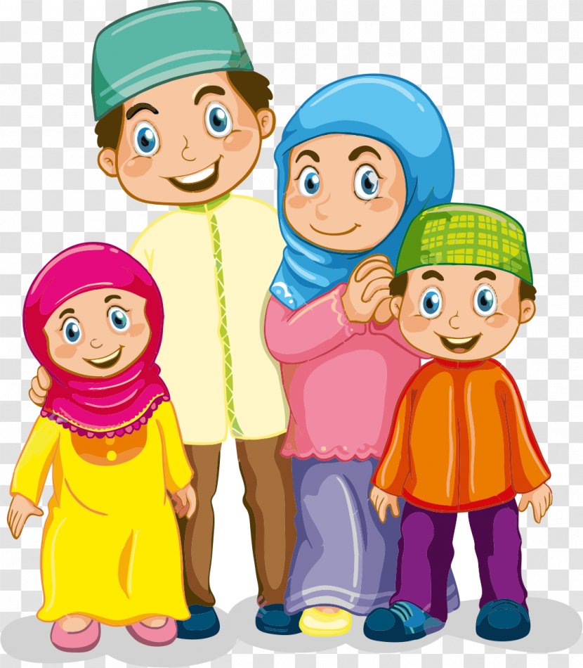 Islam Royalty-free Clip Art - Fictional Character - Family Transparent PNG