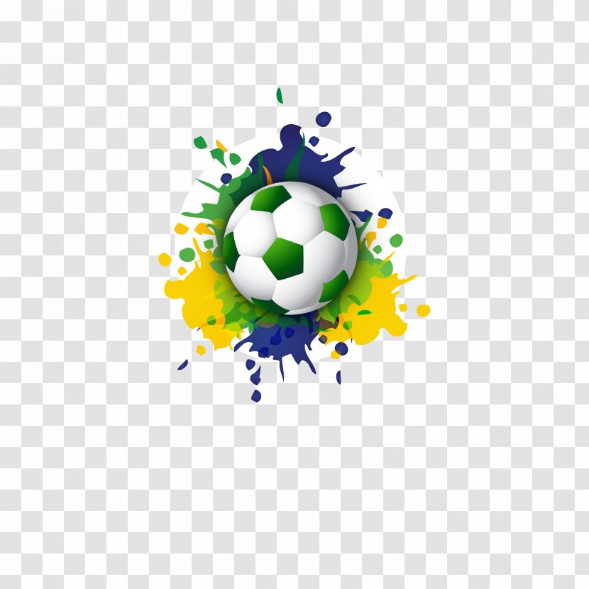 Brazil Soccer Logo - Green - Grass Transparent PNG
