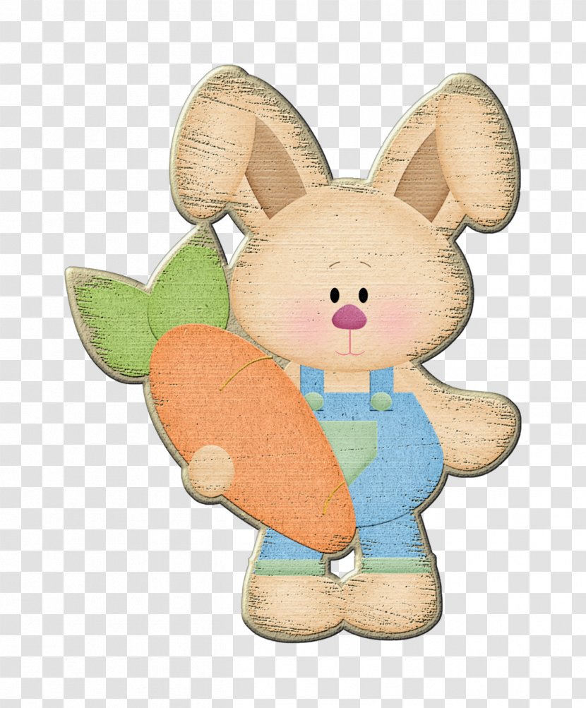 Easter Bunny Stuffed Animals & Cuddly Toys - Rabits And Hares - Simple Word Art Transparent PNG