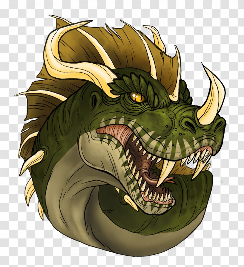 Dragon Jaw Illustration - Serpent Transparent PNG