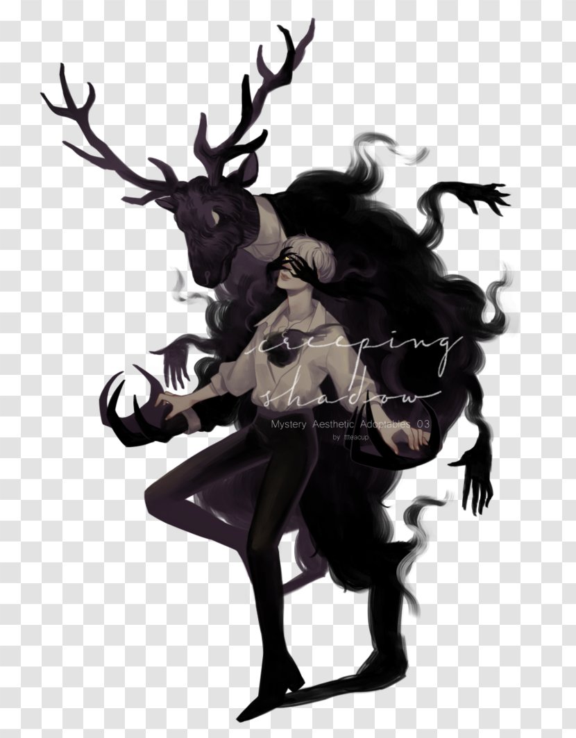 Reindeer Aesthetics Species Infer Shadow - Homo Sapiens Transparent PNG