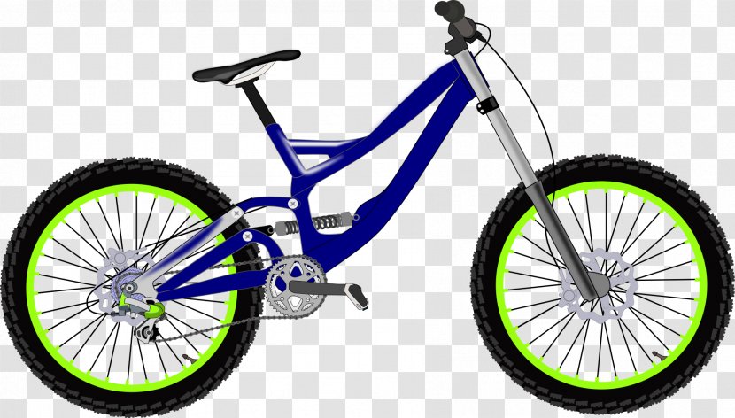 Specialized Demo Downhill Mountain Biking Bicycle Components Freeride - Hybrid Transparent PNG