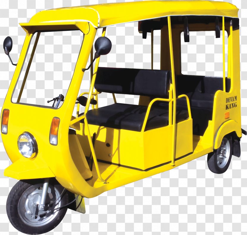 Auto Rickshaw Electric Vehicle Car - Bicycle Transparent PNG