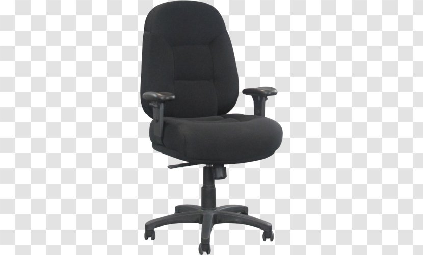 Office & Desk Chairs Bonded Leather Swivel Chair - Furniture Transparent PNG