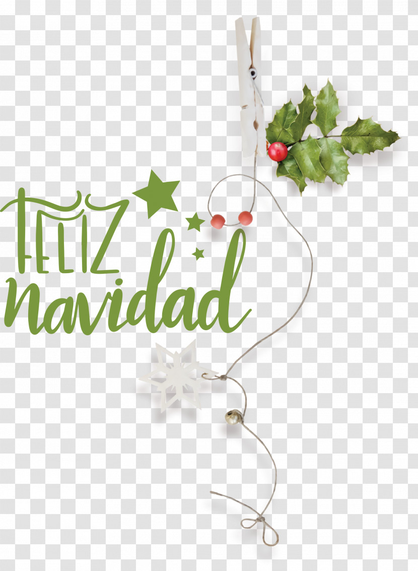 Feliz Navidad Merry Christmas Transparent PNG