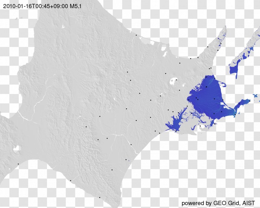 Map Water Hokkaido Fujitsu Arrows M04 Ecoregion - Text Transparent PNG