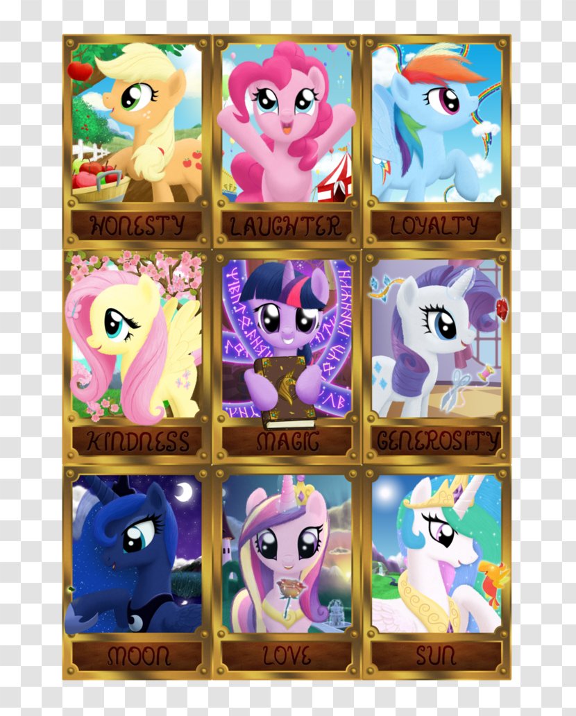 Pony Twilight Sparkle Pinkie Pie Applejack Rainbow Dash - Collage - My Little Transparent PNG