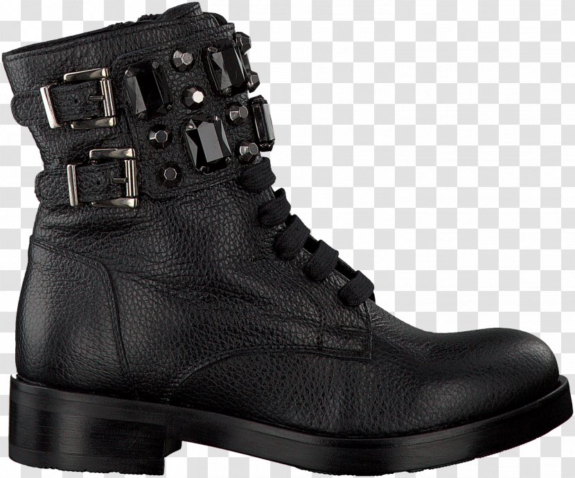 Combat Boot Shoe Footwear Zipper - Leather - Shoelace Transparent PNG