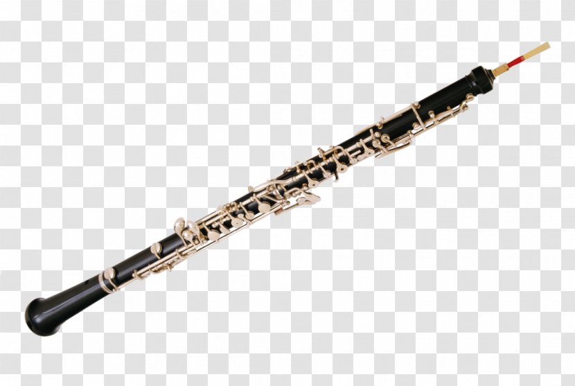 Oboe Woodwind Instrument Clarinet Reed Sound - Silhouette - Flute Transparent PNG
