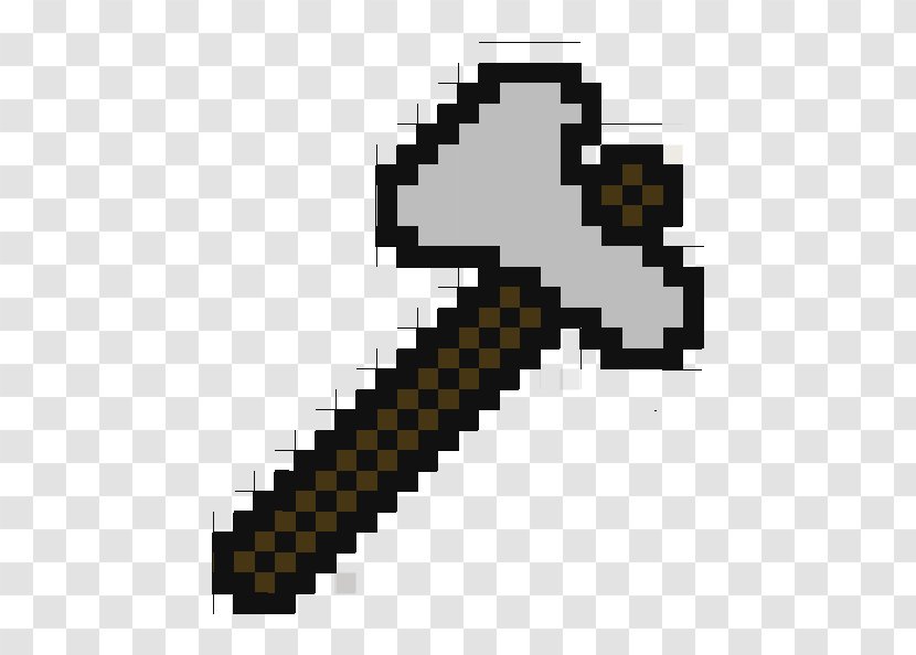 Minecraft Axe Weapon Stone Gold - Material - Diamond Transparent PNG