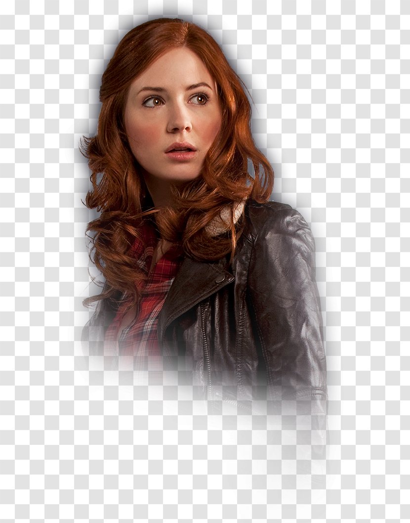 Karen Gillan Amy Pond Eleventh Doctor Rory Williams - Watercolor Transparent PNG