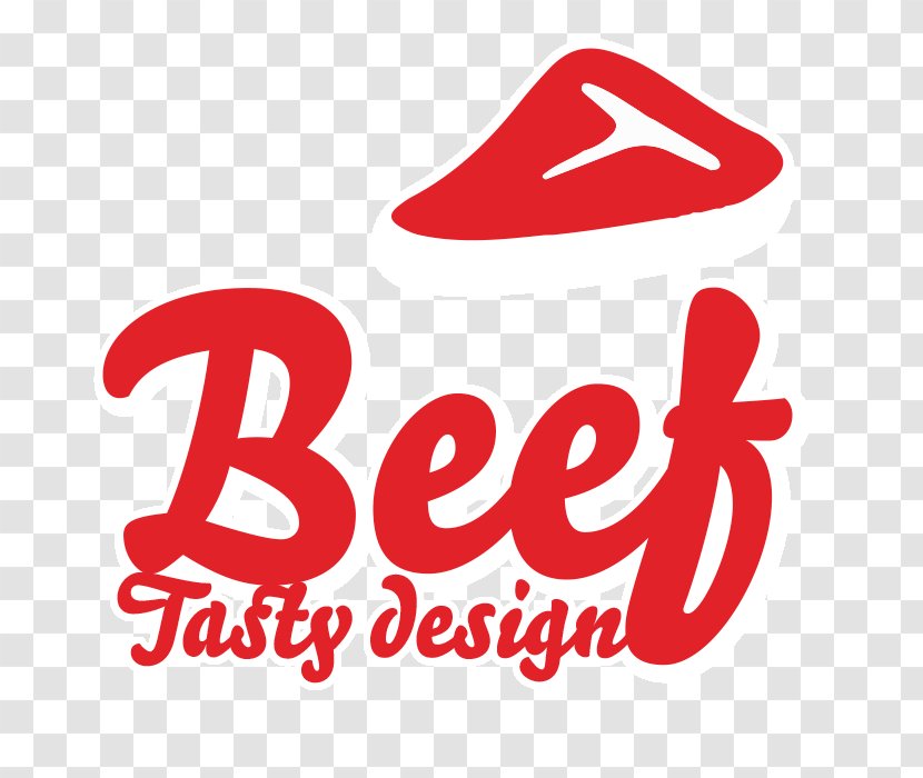 Logo Brand Product Font Tasty - Text - Beef Pattern Transparent PNG