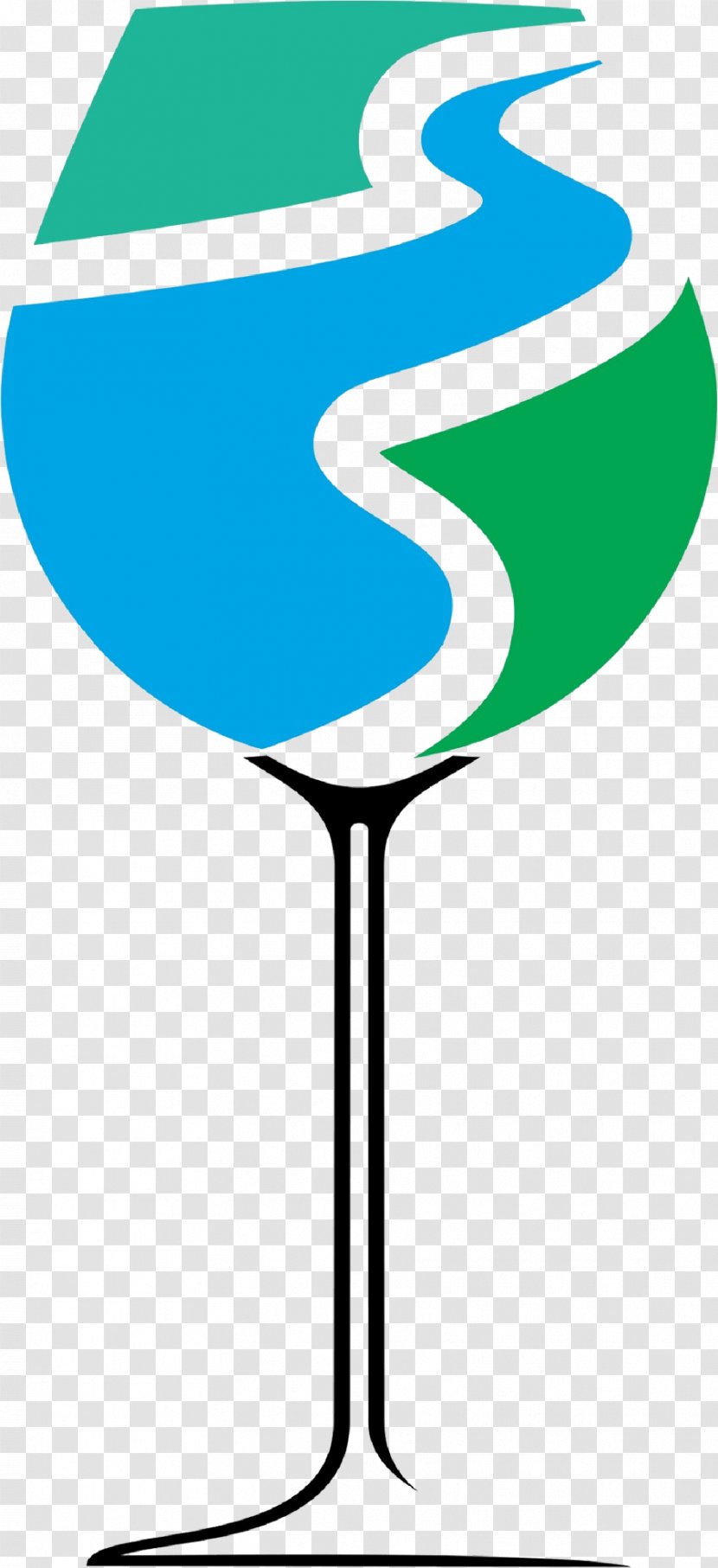 Turquoise Line Electric Blue Logo Symbol Transparent PNG