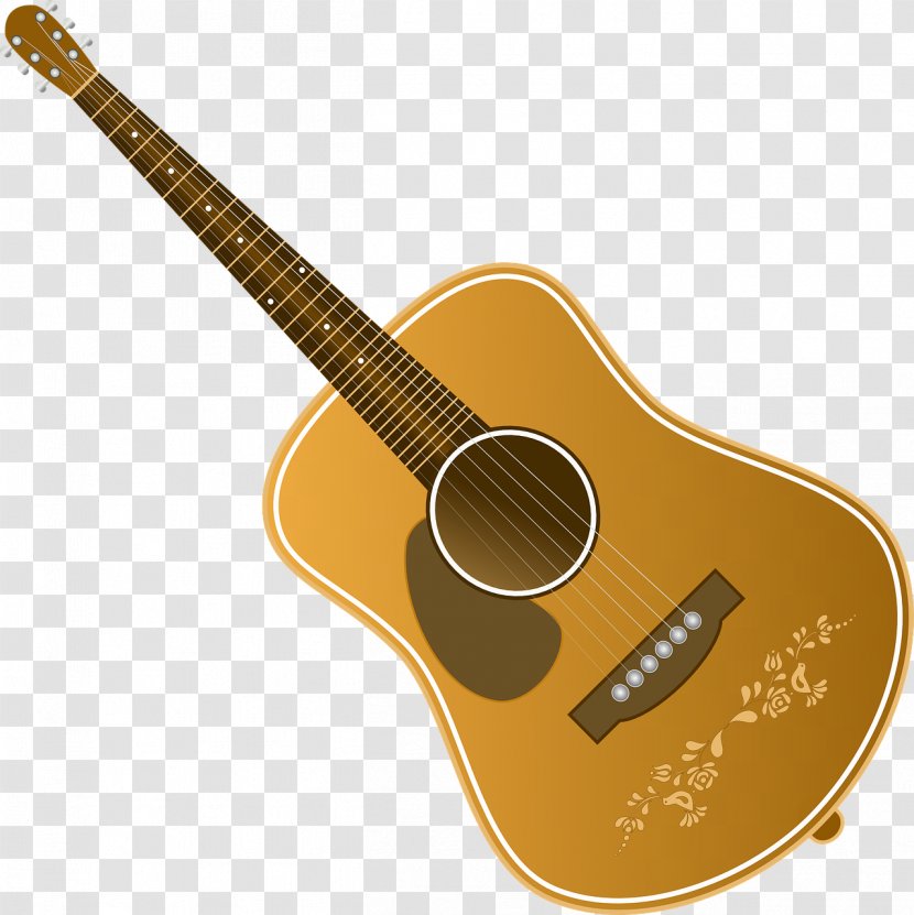 Acoustic Guitar Tiple Cuatro Musical Instruments - Frame Transparent PNG