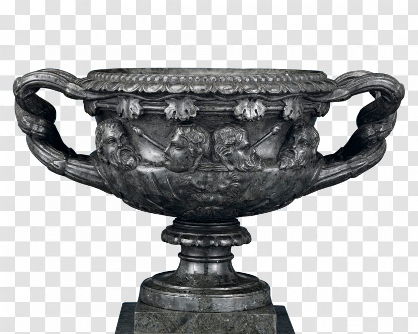 Warwick Vase Marble Sculpture Burrell Collection - Antique Transparent PNG