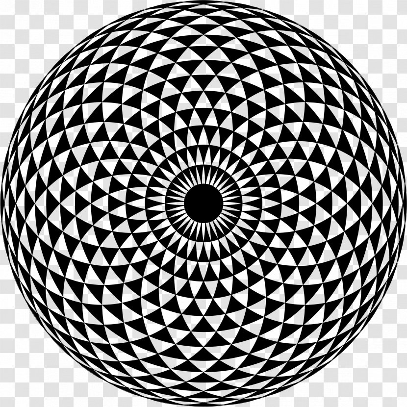 Mandala Sacred Geometry - Fractal Transparent PNG