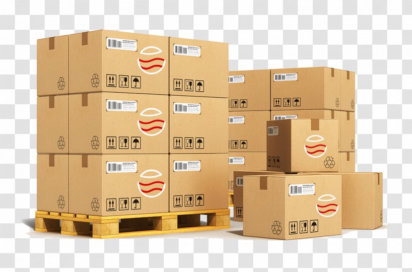 Freight Transport Cargo Less Than Truckload Shipping Pallet Logistics - Forwarding Agency - Warehouse Transparent PNG