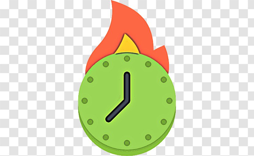 Green Clock Wall Home Accessories Icon Transparent PNG
