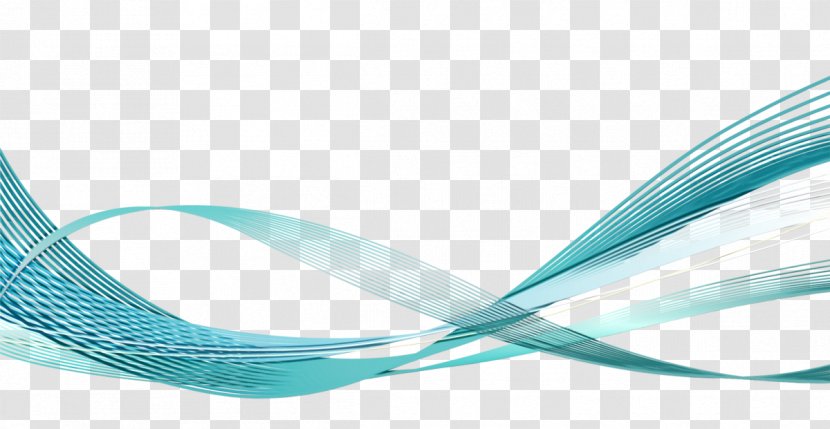 Blue Aqua Turquoise Teal Line Transparent PNG