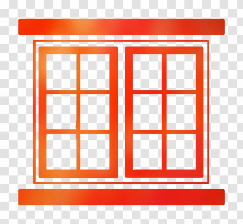 Lockharts Windows House Replacement Window Wall - Orange - Rectangle Transparent PNG