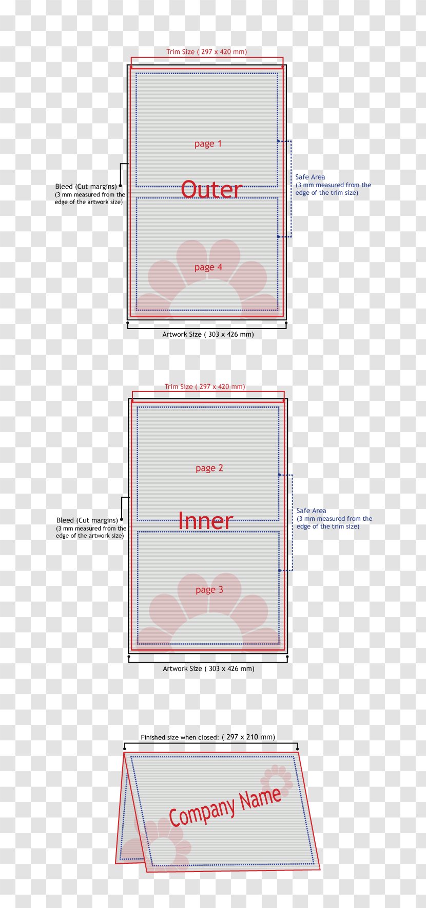 Paper Brand Font - Folding Leaflets Transparent PNG