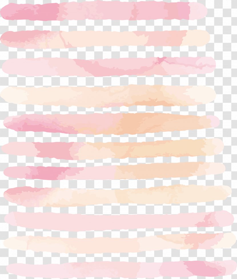 Lip Pattern - Petal - Pink Stripes Transparent PNG