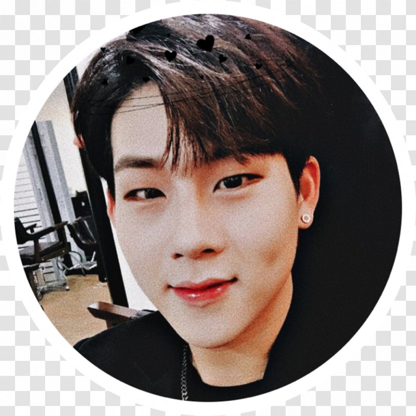 Monsta X K-pop Korean Language Sticker - Jaw - Jooheon Transparent PNG