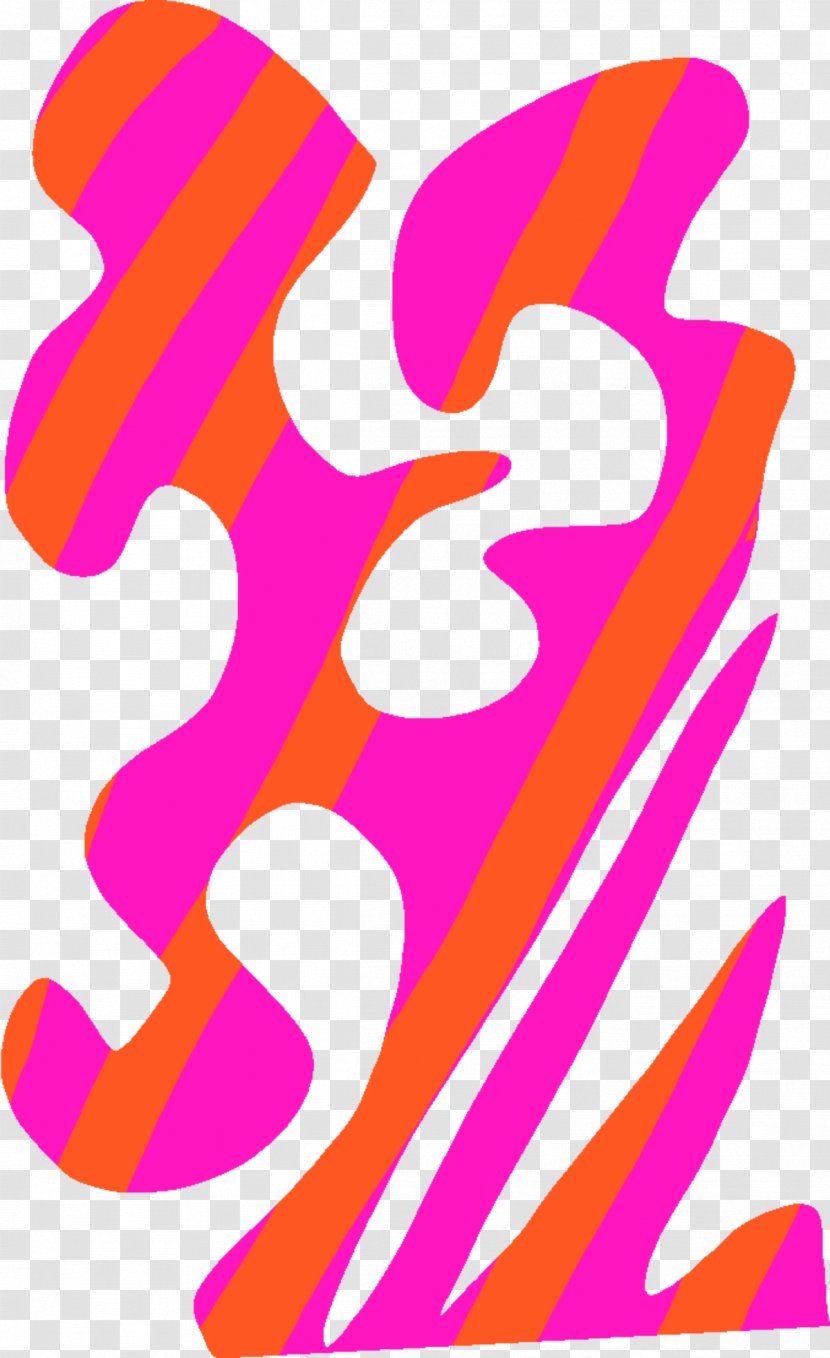 Graphic Design Pink M Line Clip Art - Petal Transparent PNG