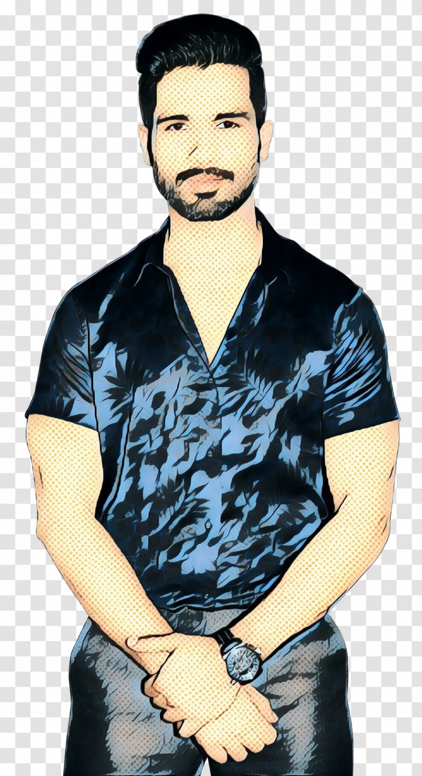 Arm Male Neck Cool Black Hair - Facial - Beard Elbow Transparent PNG