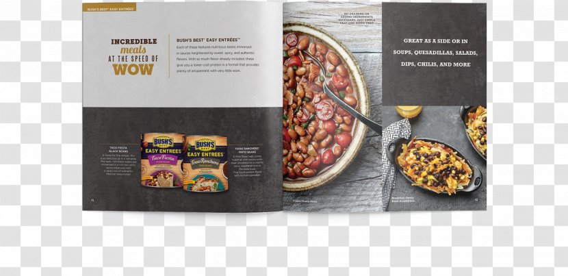 Advertising Agency Brand Food Brochure - Bean Transparent PNG